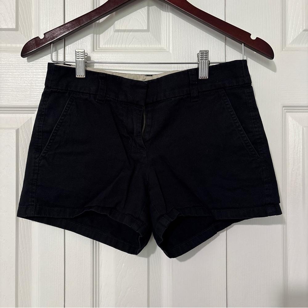 J. Crew Black Women's Chino Shorts